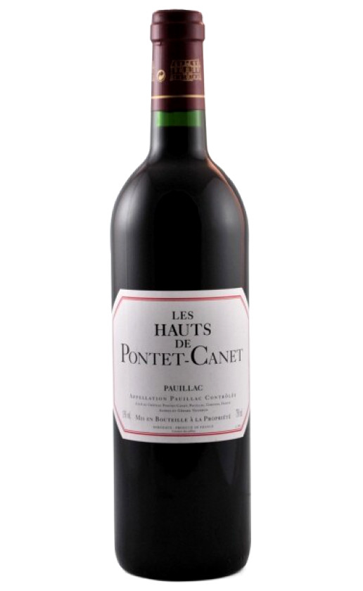 Wine Les Hauts De Pontet Canet Pauillac 2004