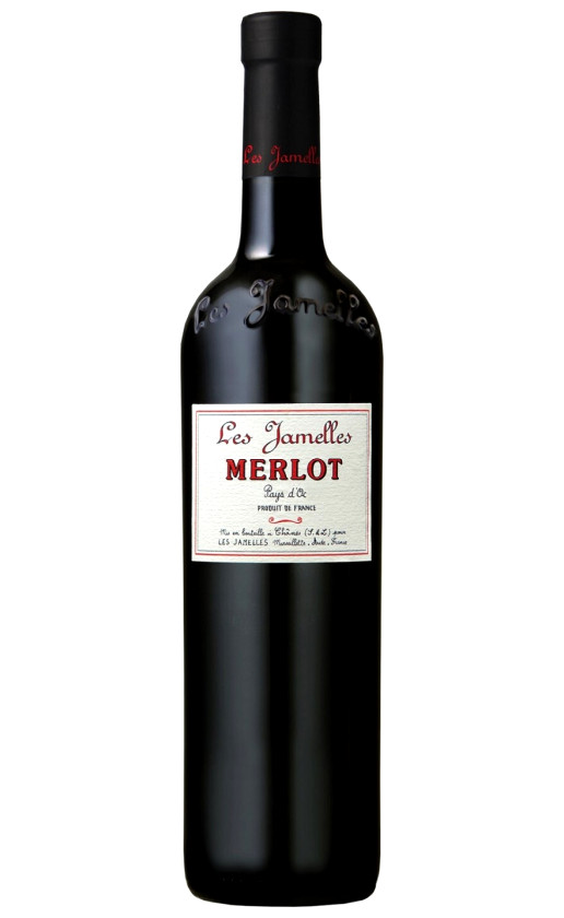 Вино Les Jamelles Merlot Pays d'Oc 2019