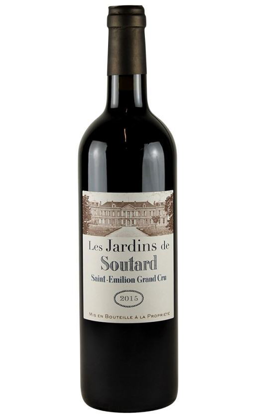 Wine Les Jardins De Soutard Saint Emilion Grand Cru 2015
