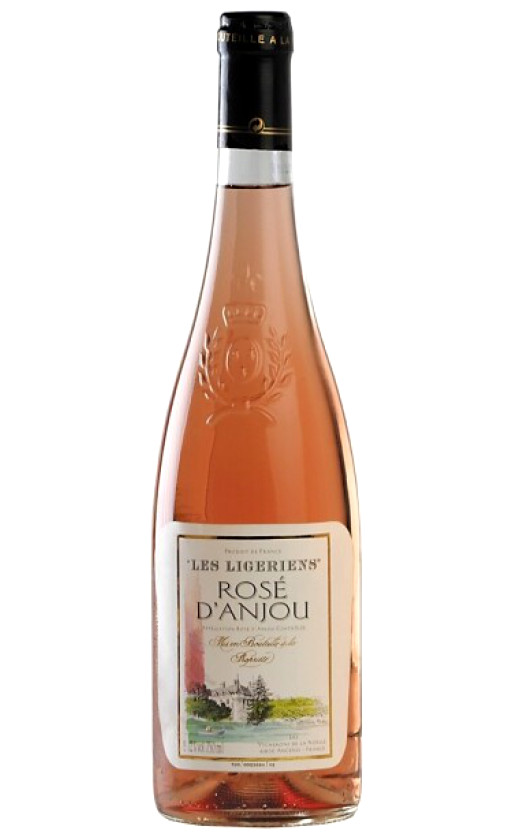Вино Les Ligeriens Rose d'Anjou 2010