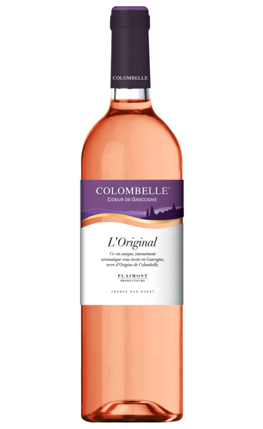 Wine Les Trois Mousquetaires Colombelle Loriginal Rose Cotes De Gascogne