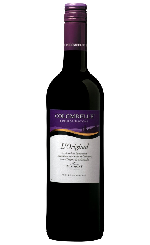Wine Les Trois Mousquetaires Colombelle Loriginal Rouge Cotes De Gascogne 2014