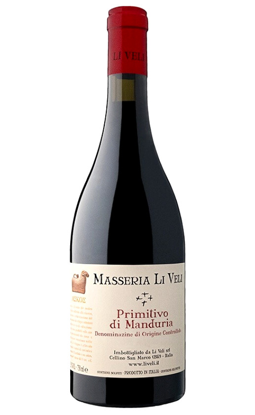 Wine Li Veli Askos Primitivo Di Manduria 2019