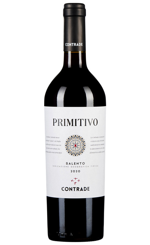 Wine Li Veli Contrade Primitivo Puglia 2020