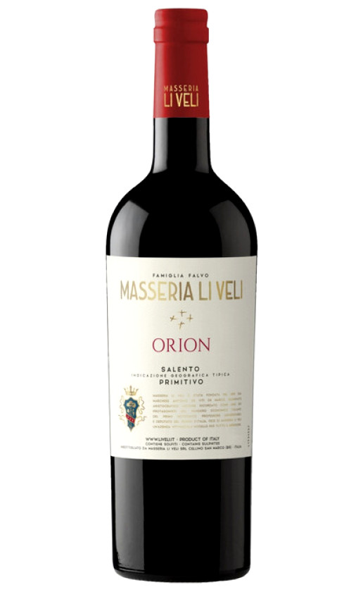 Вино Li Veli Orion Salento 2020