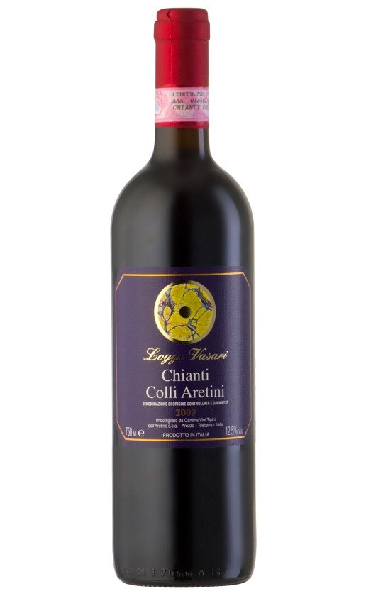 Wine Logge Vasari Chianti Colli Aretini 2009