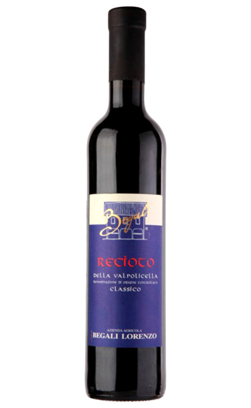 Вино Lorenzo Begali Recioto della Valpolicella Classico 2005