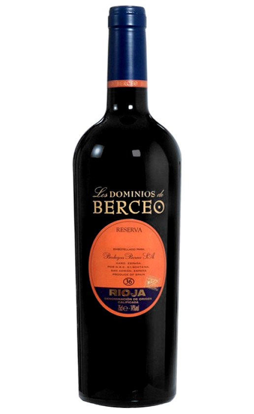 Wine Los Dominios De Berceo Reserva 36 Rioja 2001