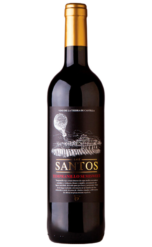 Wine Los Santos Tempranillo Semisweet