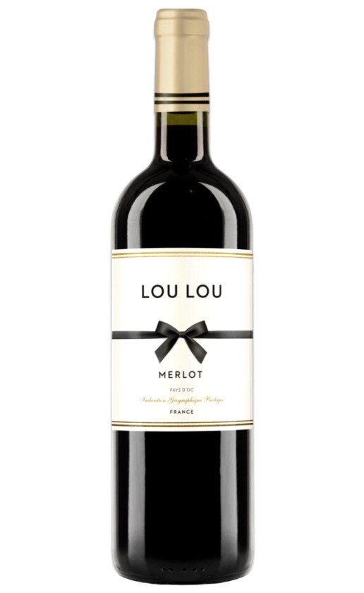 Wine Lou Lou Merlot Pays Doc