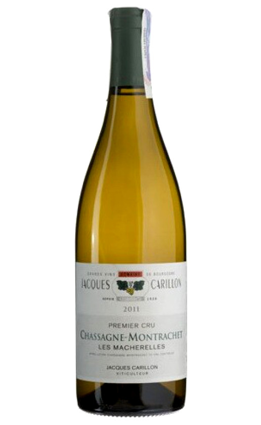 Вино Louis Carillon Chassagne-Montrachet 1-er Cru Les Macherelles 2011