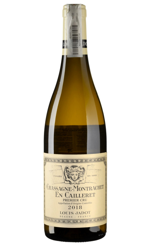 Вино Louis Jadot Chassagne-Montrachet Premier Cru Le Cailleret 2018