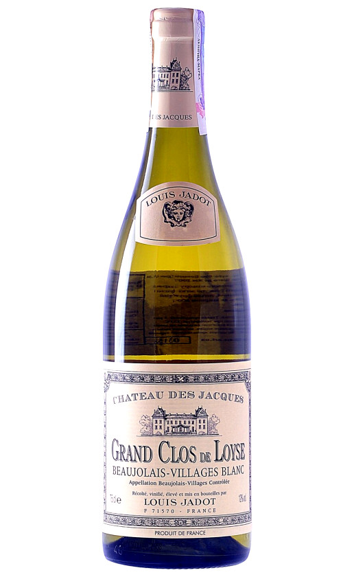 Вино Louis Jadot Chateau des Jacques Grand Clos de Loyse Beaujolais-Villages Blanc 2011