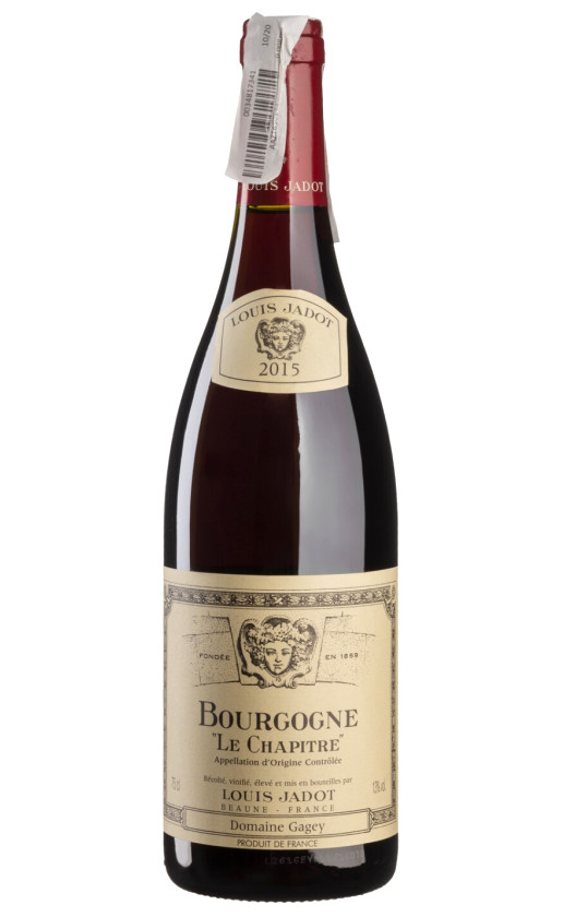 Вино Louis Jadot Domaine Gagey Bourgogne Le Chapitre 2015