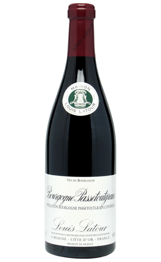 Wine Louis Latour Bourgogne Passetoutgrain 2009