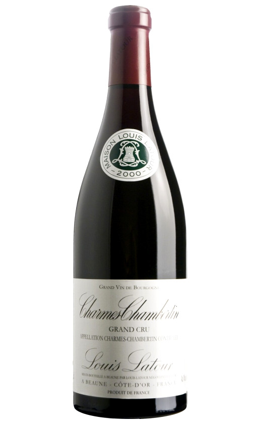 Wine Louis Latour Charmes Chambertin Grand Cru 2000