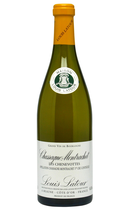 Вино Louis Latour Chassagne-Montrachet 1-er Cru Les Chenevottes 2004