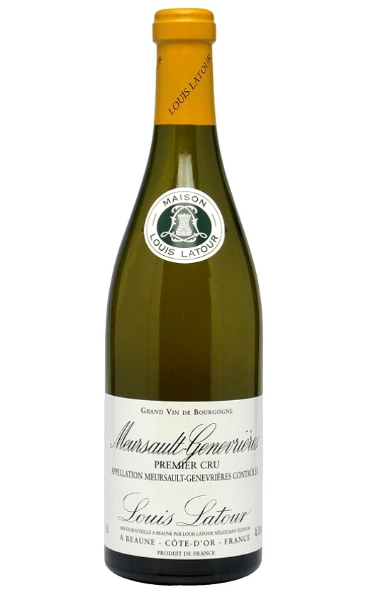 Wine Louis Latour Meursault 1 Er Cru Genevrieres 2012