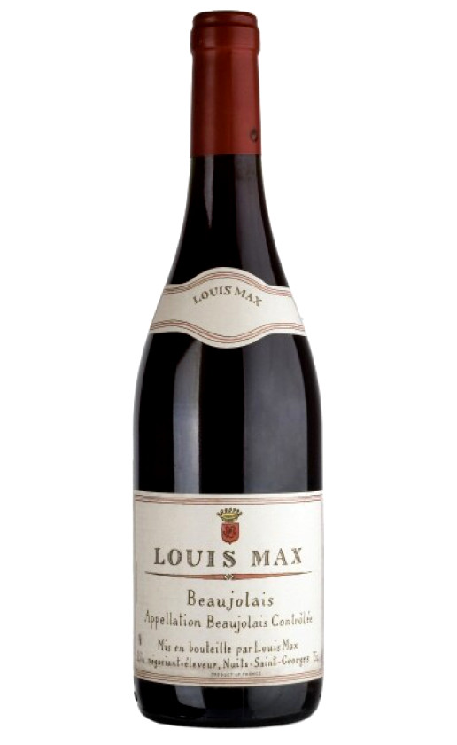 Wine Louis Max Beaujolais 2010