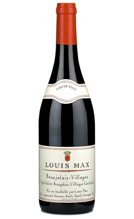 Wine Louis Max Beaujolais Villages 2010