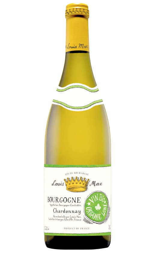 Wine Louis Max Bourgogne Chardonnay Bio 2018