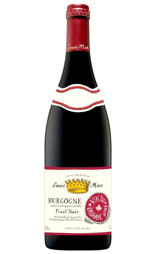 Wine Louis Max Bourgogne Pinot Noir Bio 2018