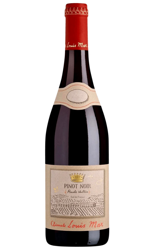 Вино Louis Max Haute Vallee Pinot Noir Pays d'Oc 2020