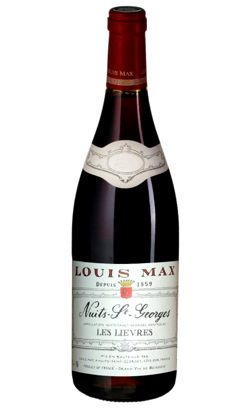 Wine Louis Max Nuits Saint Georges Les Lievres 2016