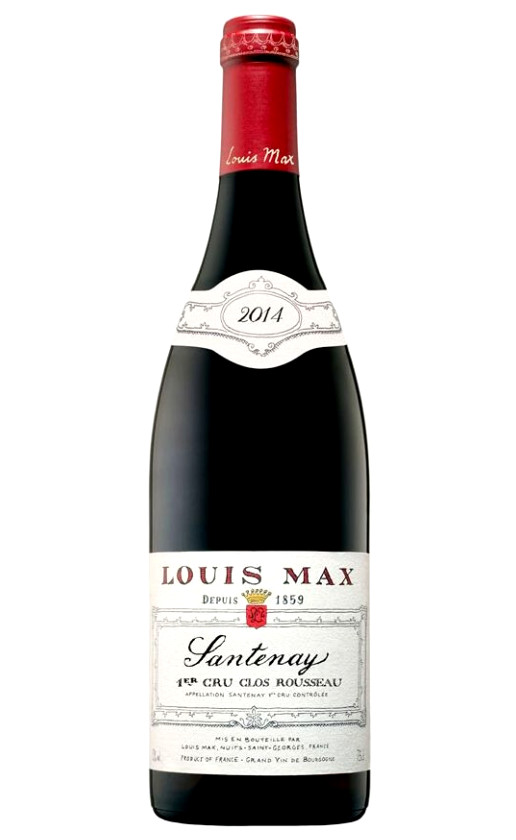 Wine Louis Max Santenay Premier Cru Clos Rousseau 2014