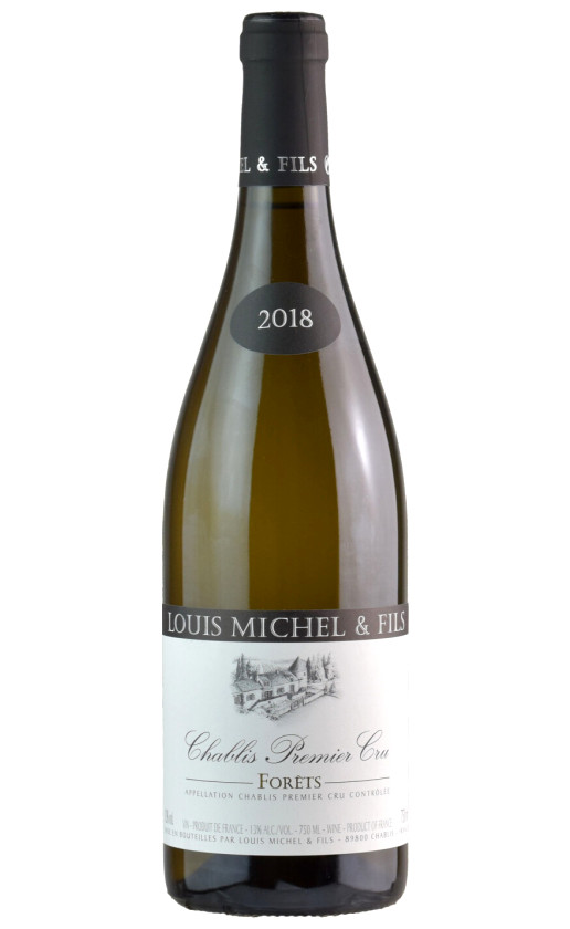 Wine Louis Michel Fils Chablis Premier Cru Forets 2018