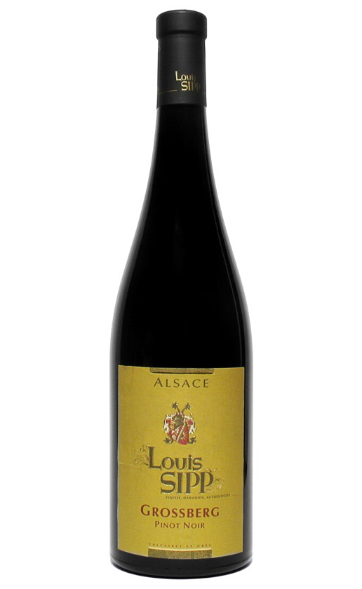 Вино Louis Sipp Grossberg Pinot Noir Alsace 2009