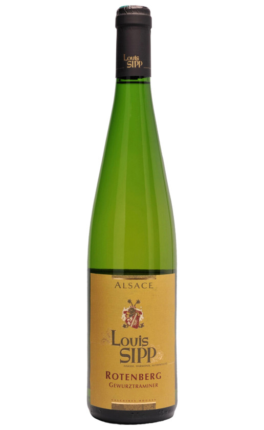 Wine Louis Sipp Rotenberg Gewurztraminer Alsace 2018