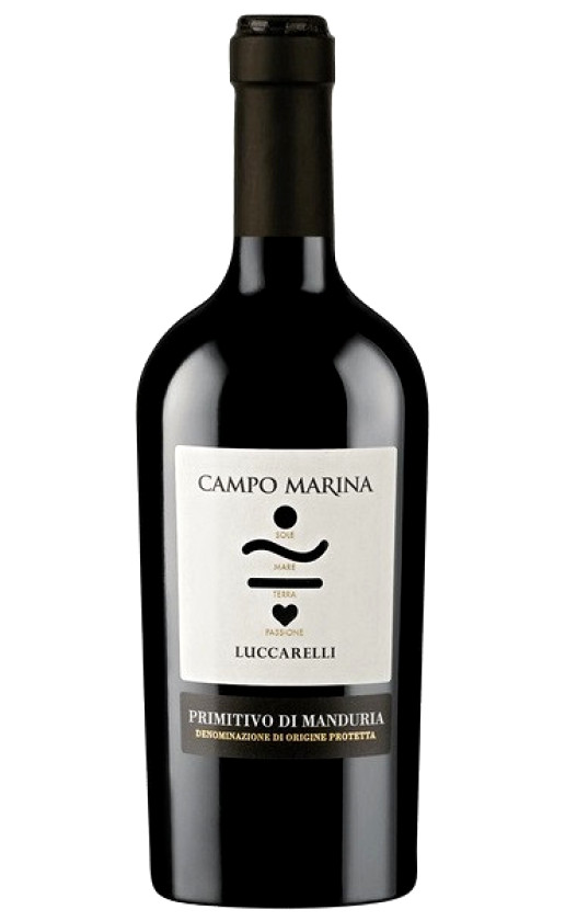 Wine Luccarelli Campo Marina Primitivo Di Manduria 2019