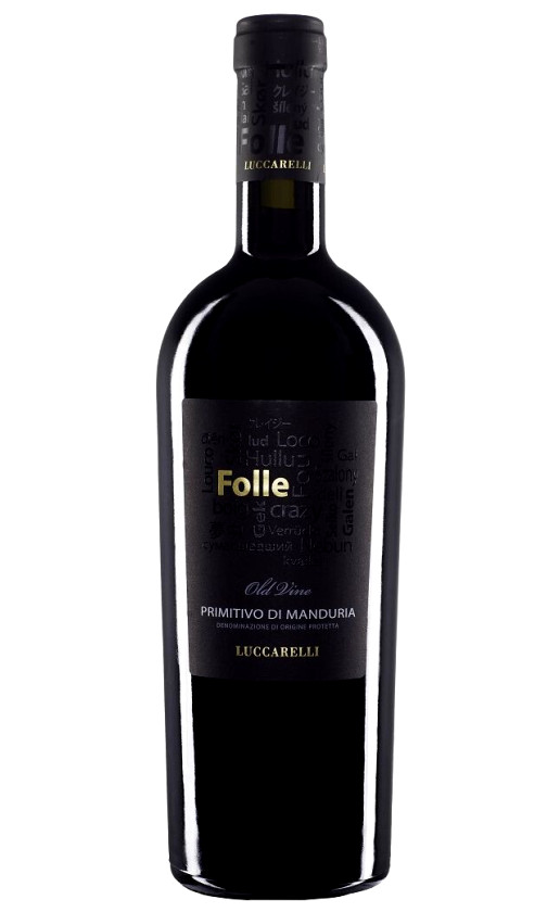 Wine Luccarelli Folle Primitivo Di Manduria 2012