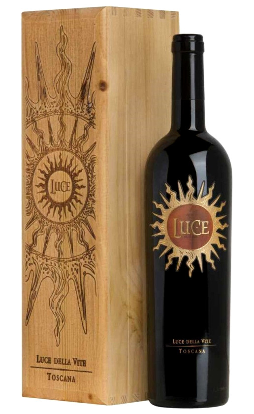 Вино Luce 2018 wooden box