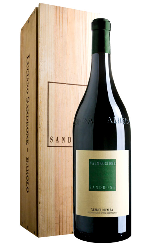 Вино Luciano Sandrone Valmaggiore Nebbiolo d'Alba 2006 wooden box