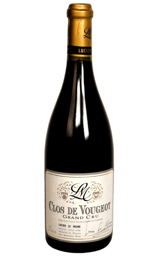 Wine Lucien Le Moine Clos De Vougeot Gran Cru 2012