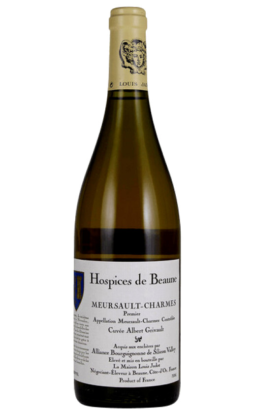 Wine Lucien Le Moine Hospices De Beaune Meursault Charmes 1 Er Cru Cuvee Albert Grivault 2010