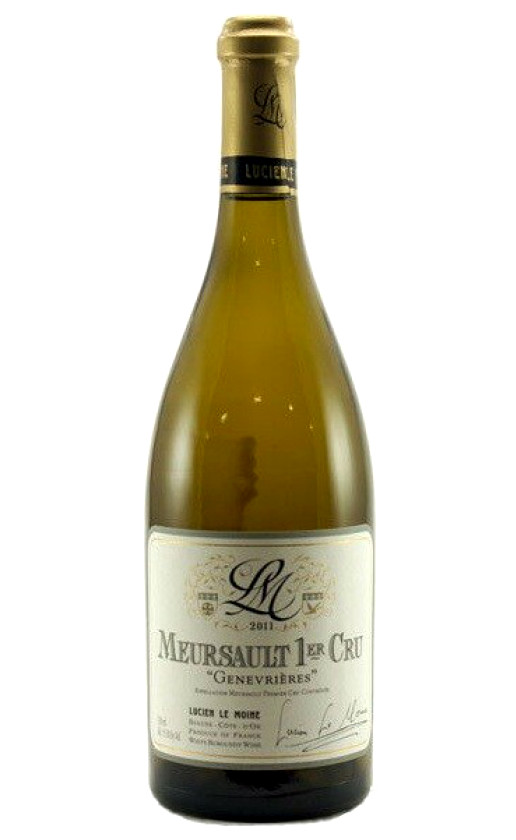 Вино Lucien Le Moine Meursault 1-er Cru Genevrieres 2011