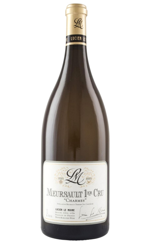 Wine Lucien Le Moine Meursault Premier Cru Charmes 2013