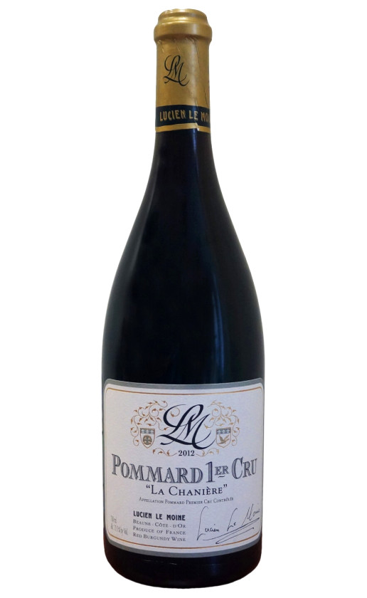 Wine Lucien Le Moine Pommard 1 Er Cru La Chaniere 2012