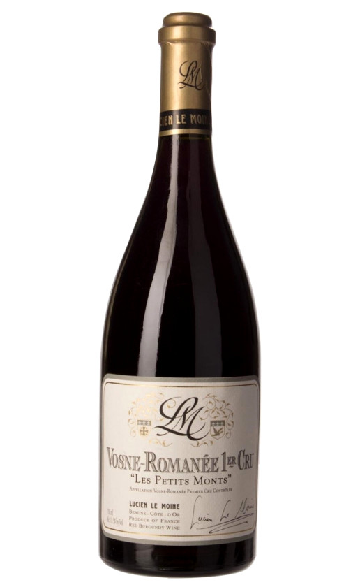 Wine Lucien Le Moine Vosne Romanee Premier Cru Les Petits Monts 2013