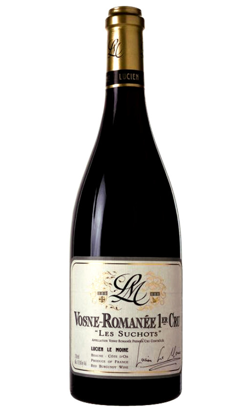 Wine Lucien Le Moine Vosne Romanee Premier Cru Les Suchots 2008