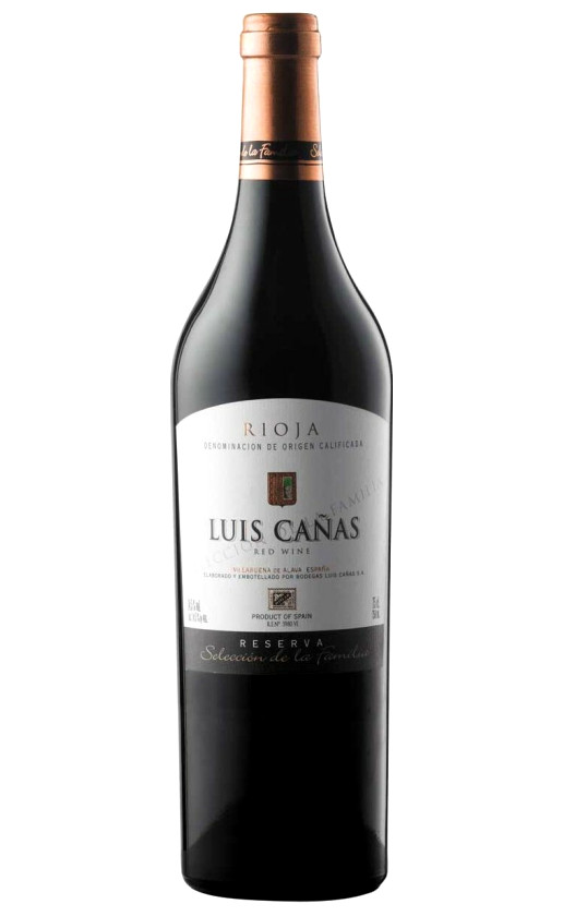 Вино Luis Canas Reserva Seleccion de la Familia Rioja 2009