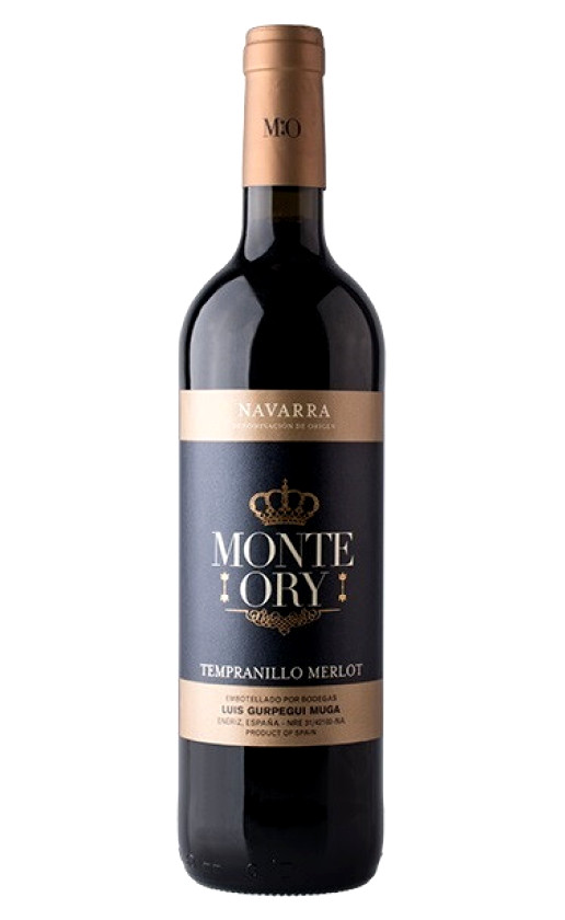 Wine Luis Gurpegui Muga Monte Ory Tempranillo Merlot Navarra