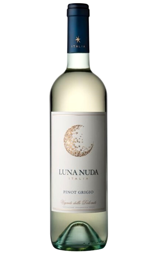 Вино Luna Nuda Pinot Grigio Vigneti delle Dolomiti 2017