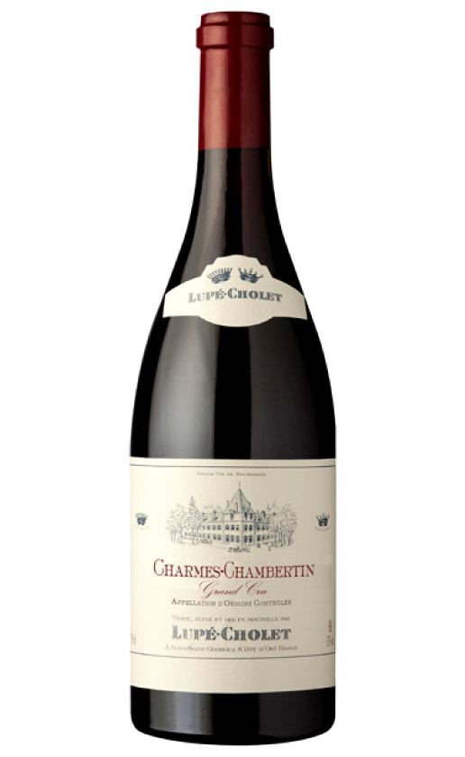 Wine Lupe Cholet Charmes Chambertin Grand Cru 2012