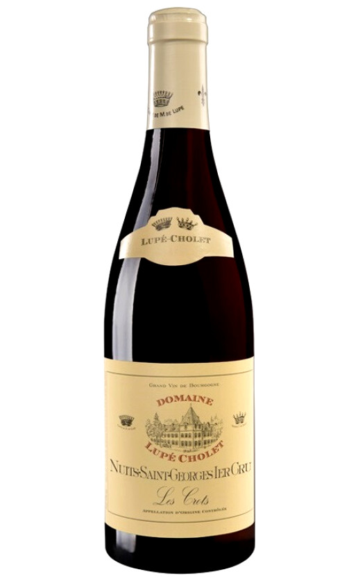 Wine Lupe Cholet Nuits Saint Georges 1 Er Cru Les Crots 2013