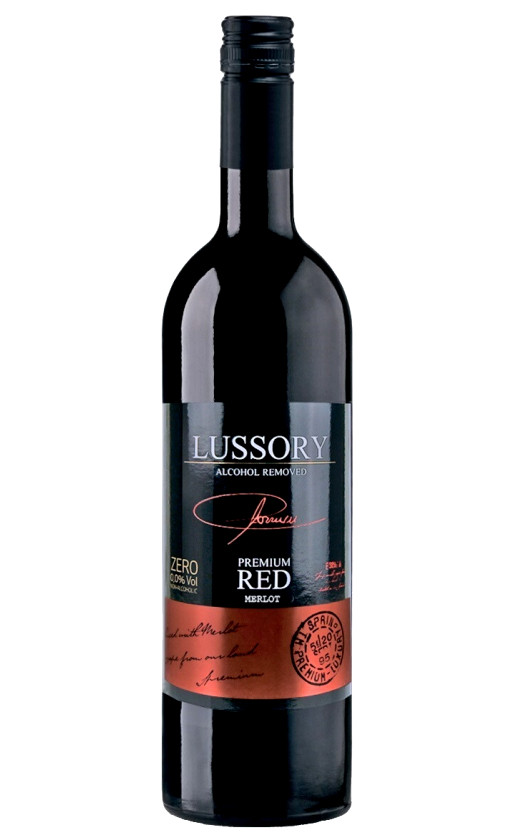 Wine Lussory Premium Red Merlot