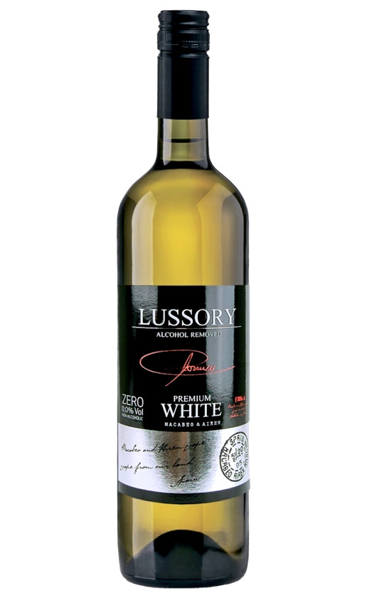 Wine Lussory Premium White Macabeo Airen
